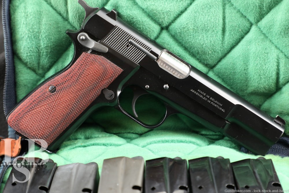 FN Browning Hi Power Mark III 9mm Luger 4 5/8″ Semi-Automatic