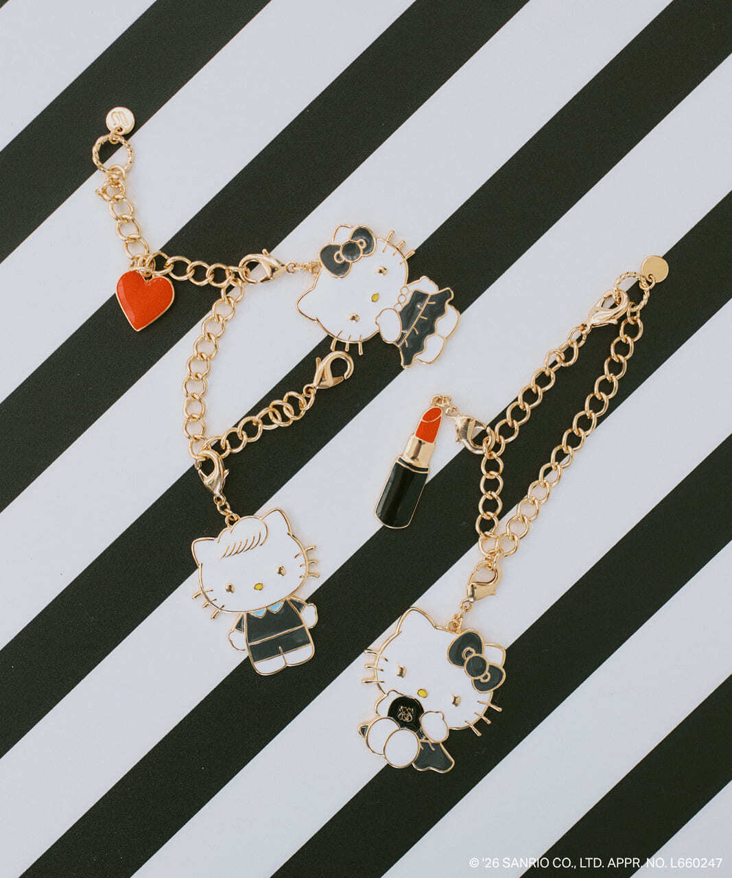 キティ＆ディアダニエルが大人仕様に♪VISコラボバッグ＆チャーム登場