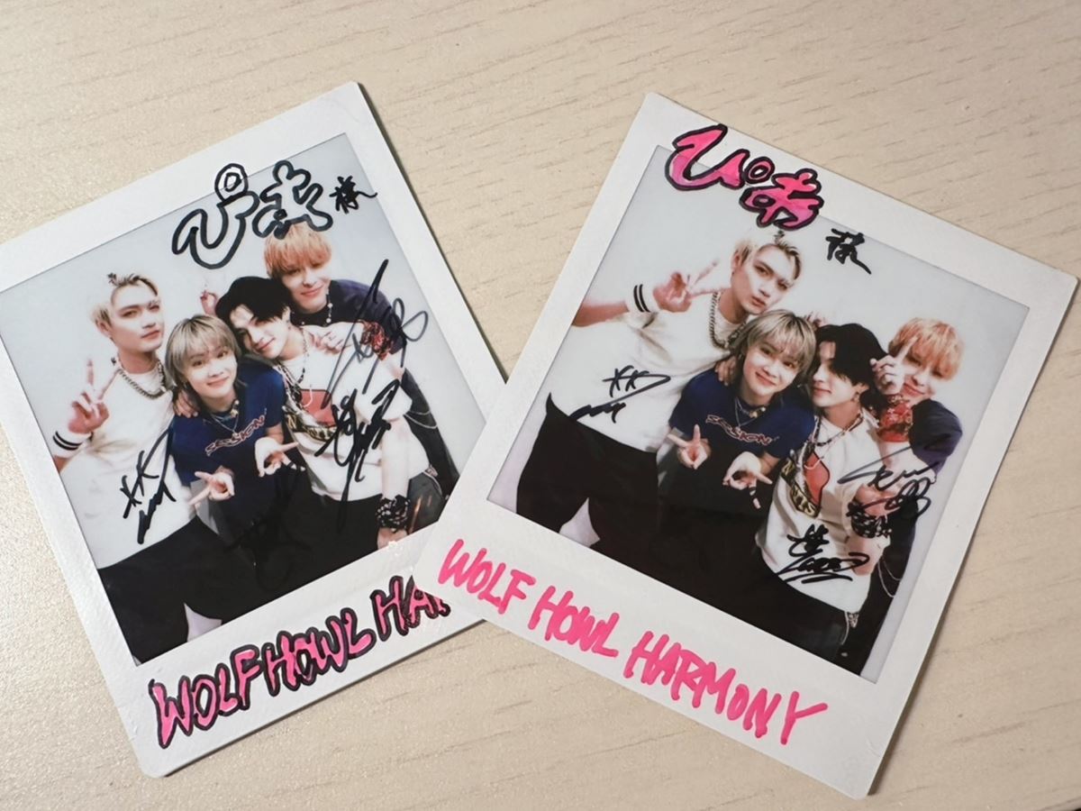 プレゼント】WOLF HOWL HARMONY サイン入りポラ 2名様！ - ぴあ音楽