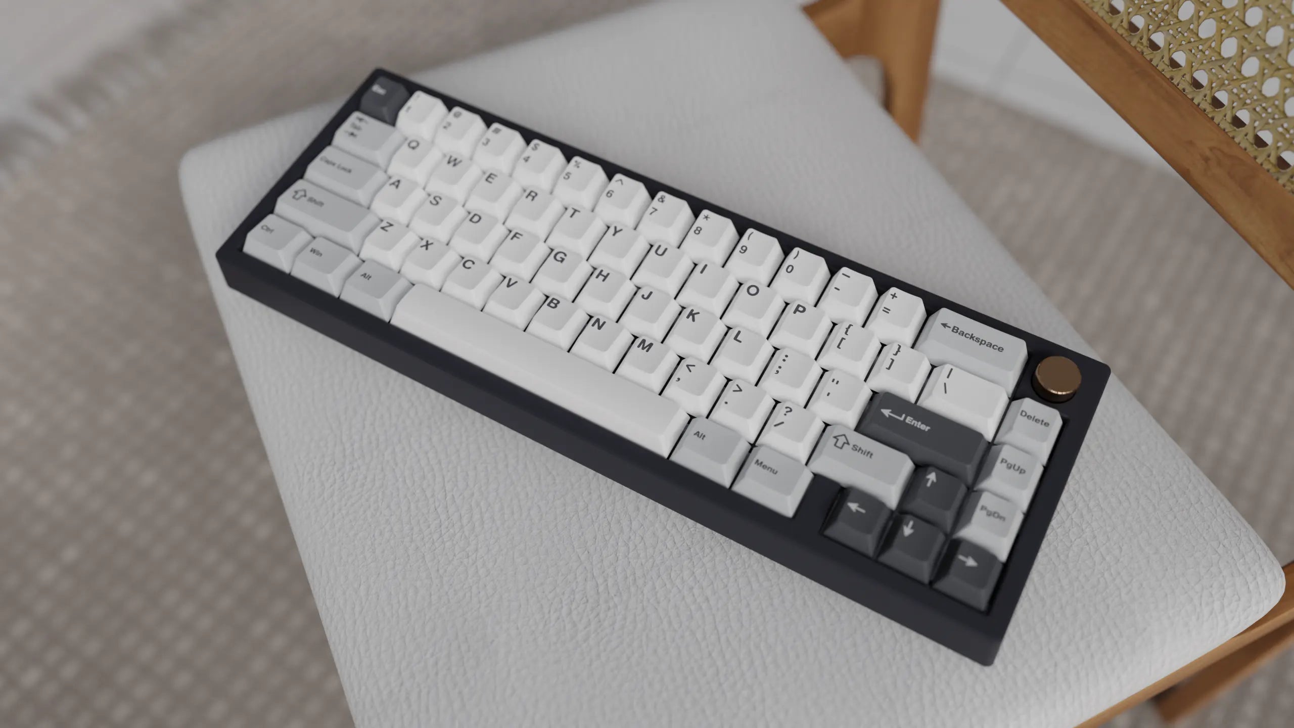 WS Gray Skies Keycaps Doubleshot PBT Cherry Profile – LumeKeebs