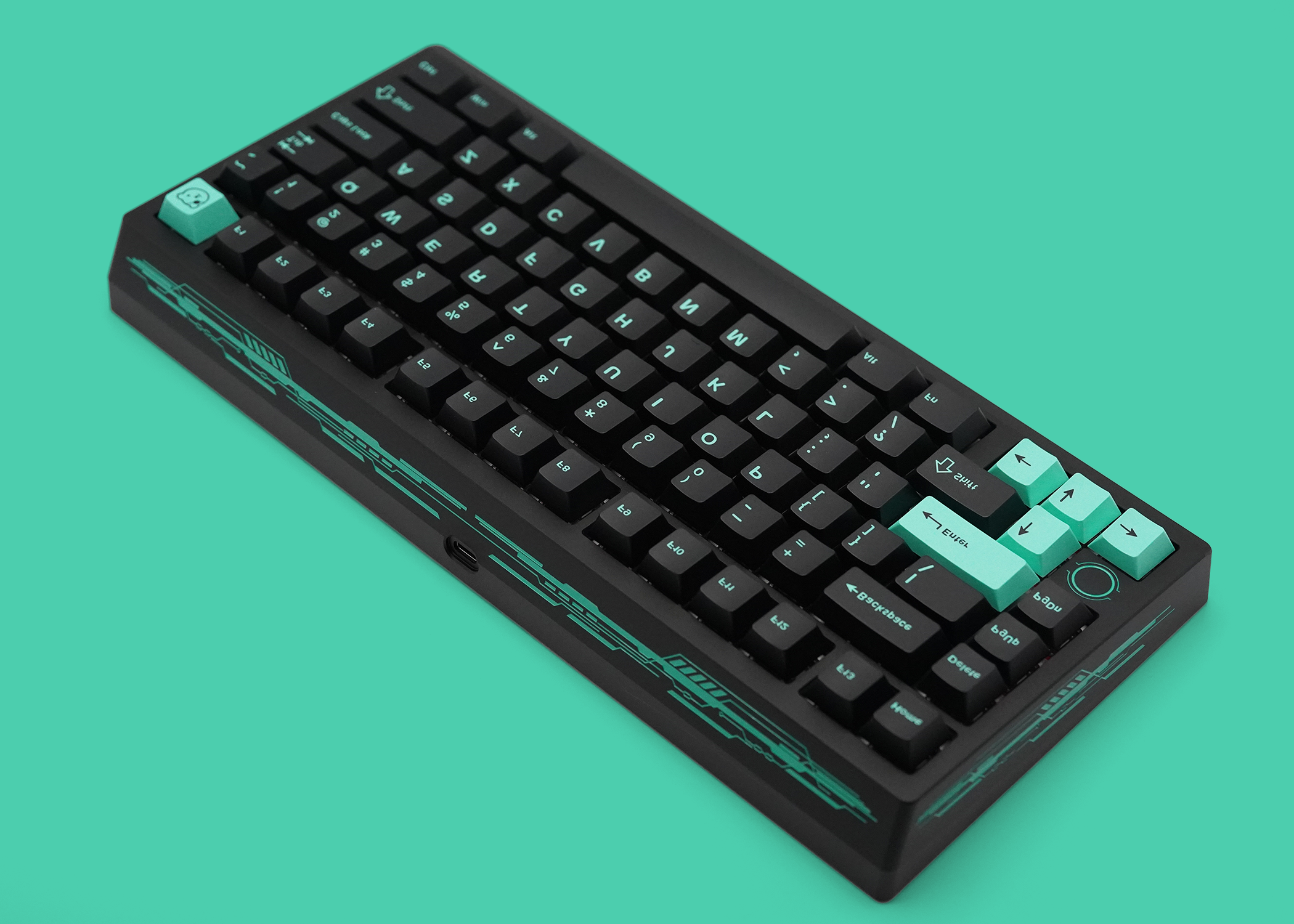 Meletrix BOOG75 HE Keyboard Gaming Keyboard - LumeKeebs