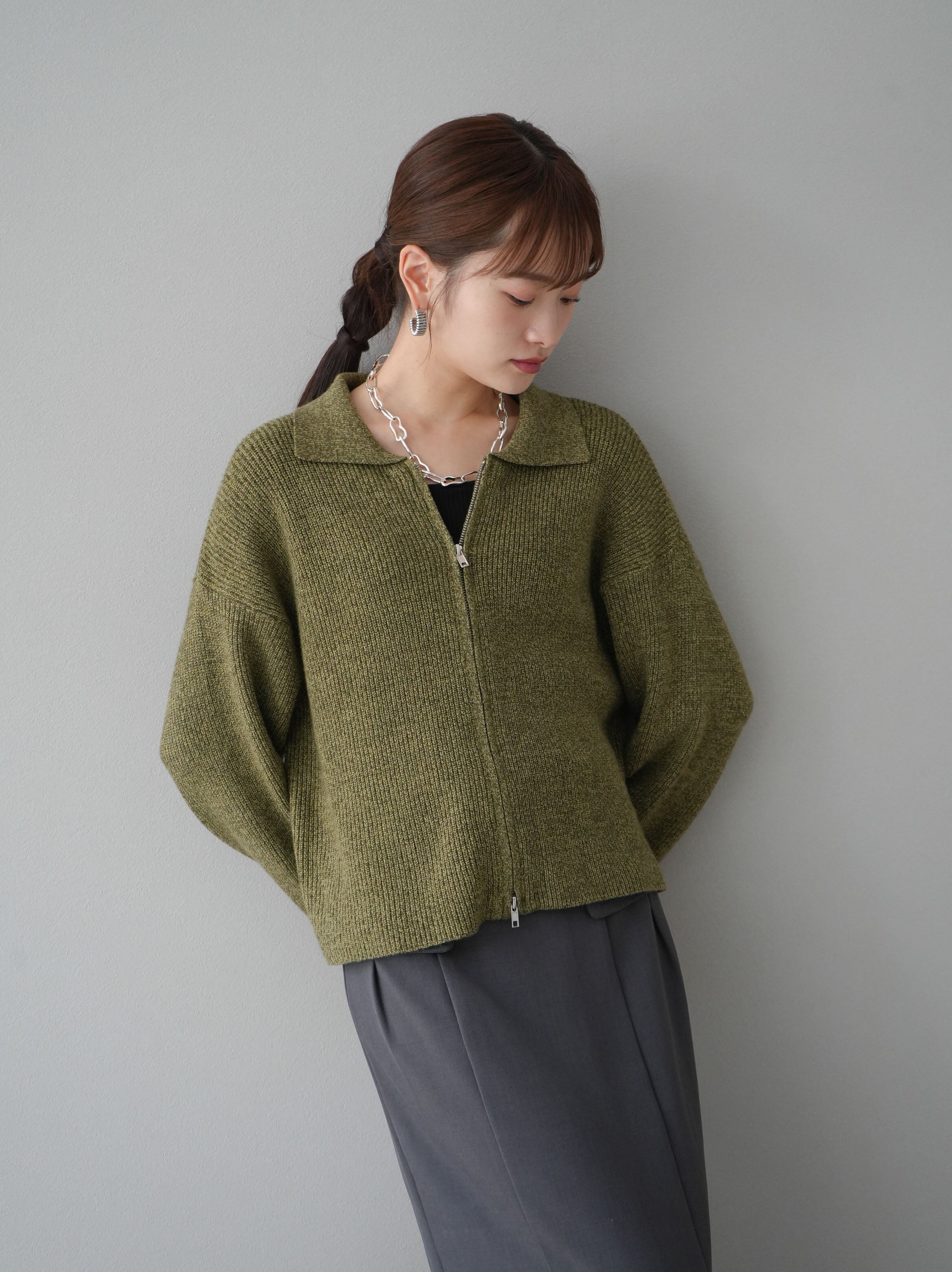 Sheller】ニットカーディガン