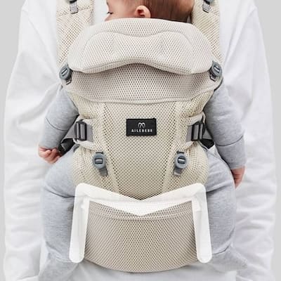エールベベの抱っこ紐ベビーキャリアスリー 新生児から使える日本人の