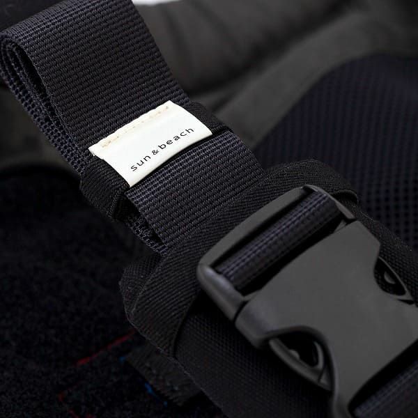 サンアンドビーチ(sun&beach)メッシュブラック(OM-1)新生児から3歳頃