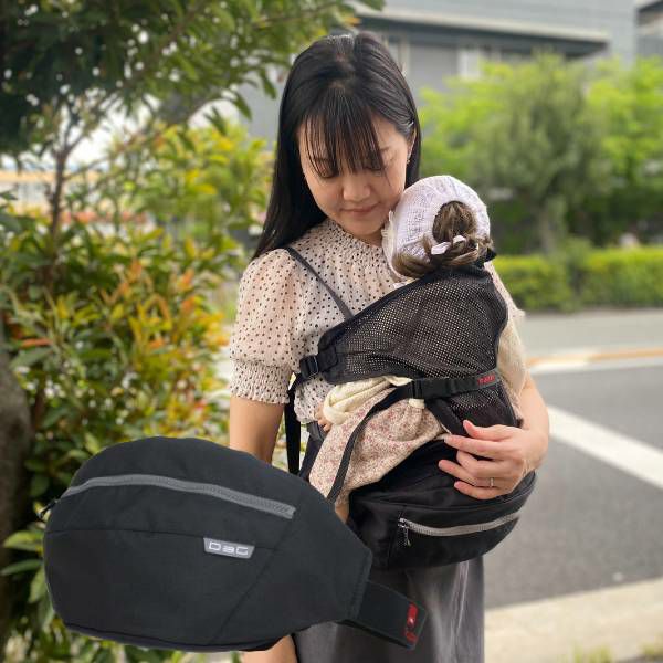 最新ダッグスリー(DaG3)ヒップシート ノーブルブラック 1歳2歳3歳4歳