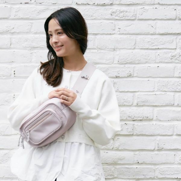 ポムル(POMULU)ヒップシートショルダーバッグ ブロッサムピンク 6ヵ月