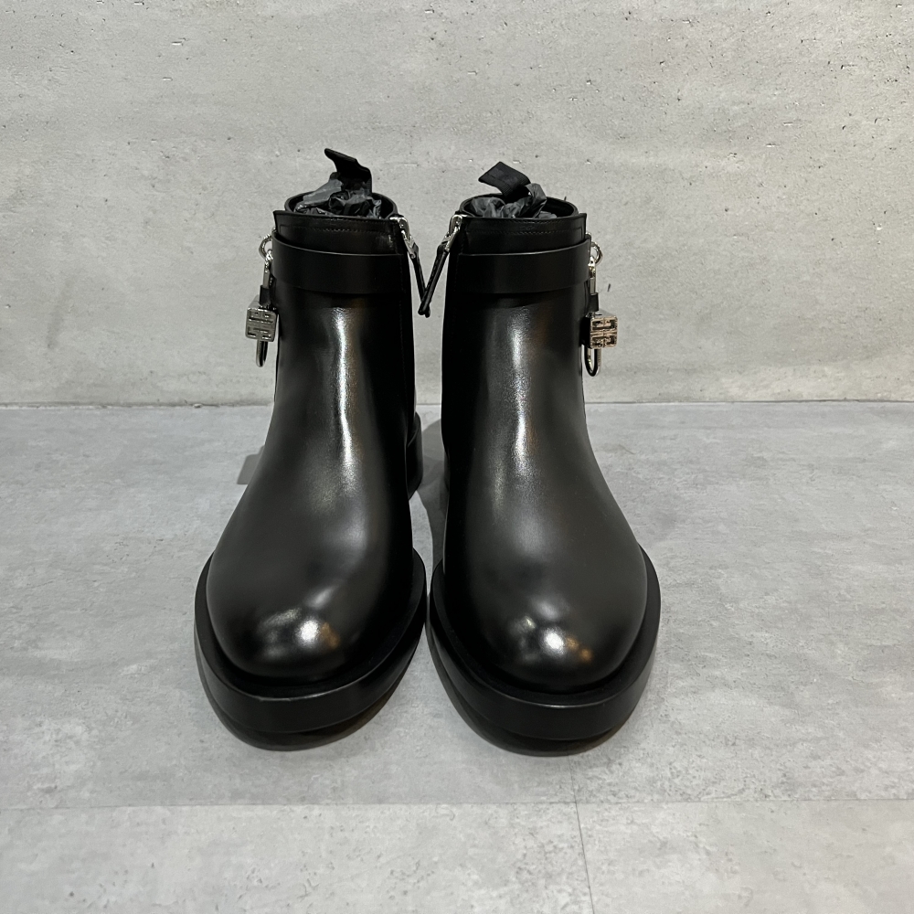 GIVENCHY レザー パドロック ブーツ | Luce | ルーチェ