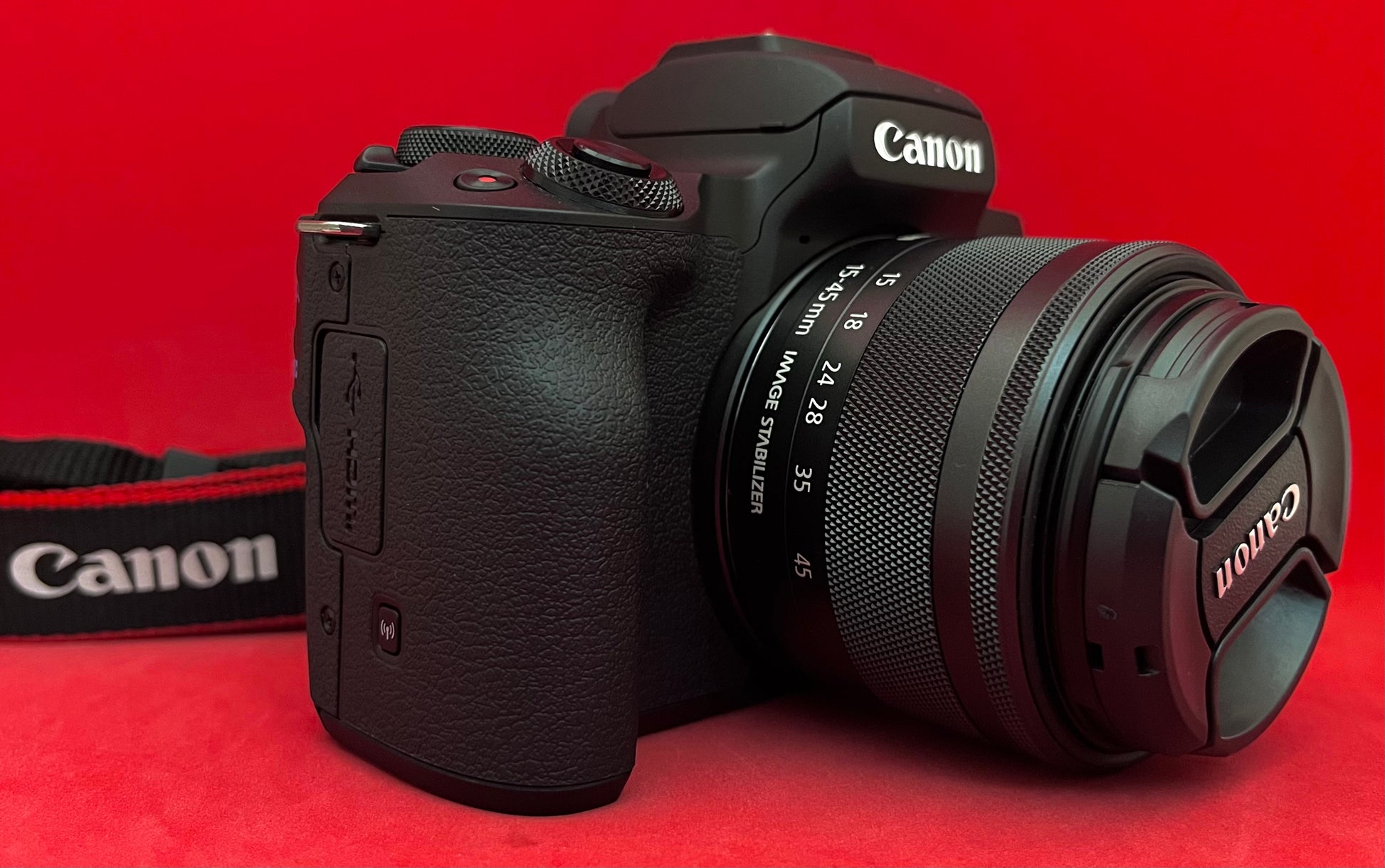 Canon EOS M50 Mark II Mirrorless Digital Camera with 15-45mm Lens