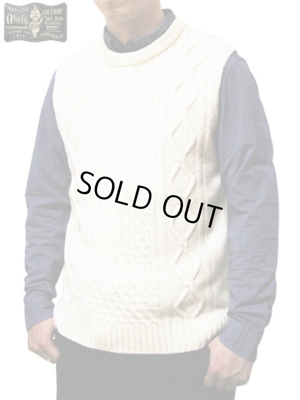 ORGUEIL（オルゲイユ） 】 ケーブルニットベスト [ Cable Knit Vest
