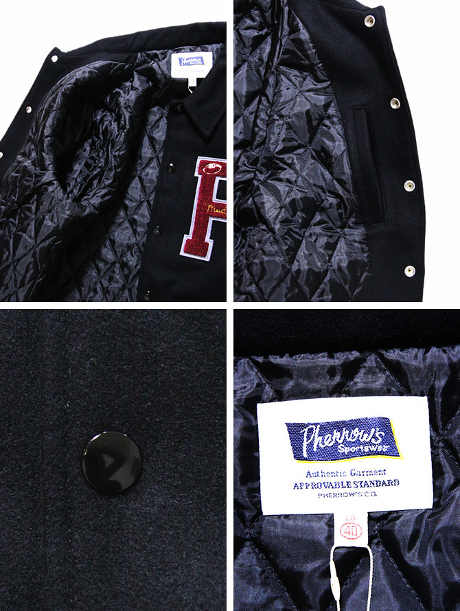 Pherrow's（フェローズ） 】 ウールメルトンアワードジャケット