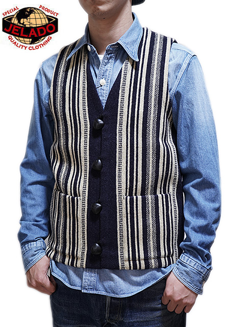 JELADO（ジェラード） 】 ネイティブブランケットベスト [ Hubbell