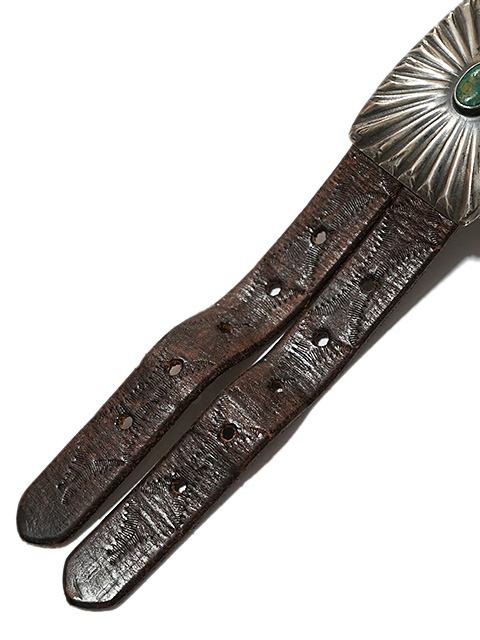 Indian Jewelry（インディアン ジュエリー） 】 ナバホレザーブレス