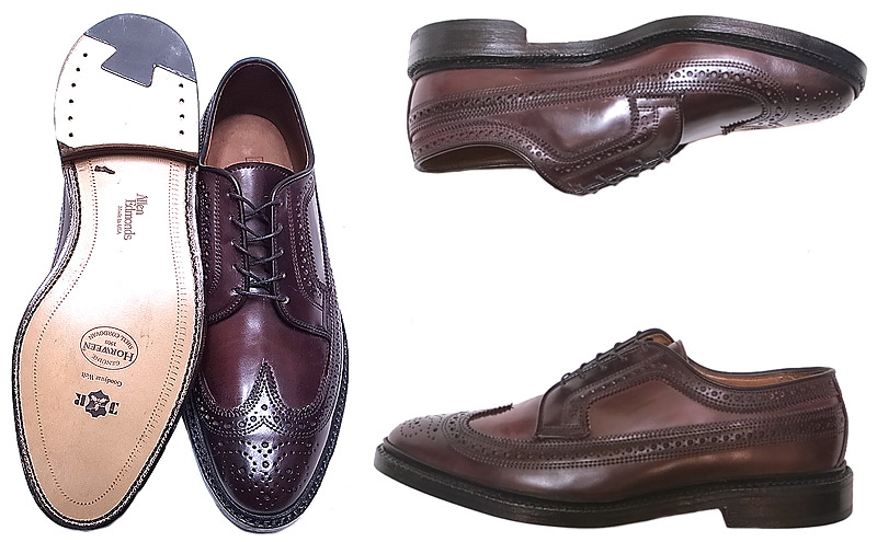 Allen Edmonds Macneil Burgundy CORDOVAN マクニール コードバン USA