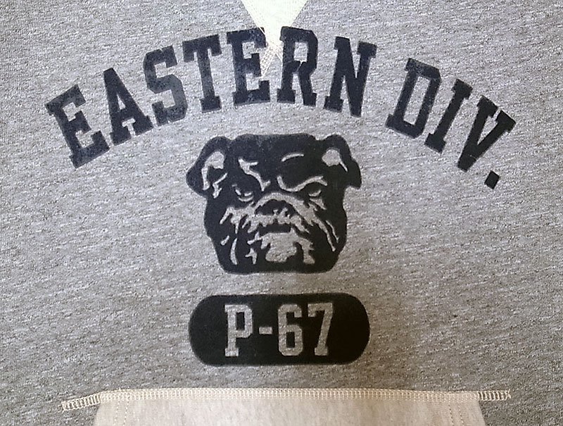 POLO Ralph Lauren Sweat Shirts EASTERN DIV P-67 前V 前ポケ