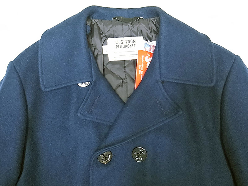 Deadstock 1990'S Schott®U.S.740N PEA JACKET ショット ピーコート 鉄