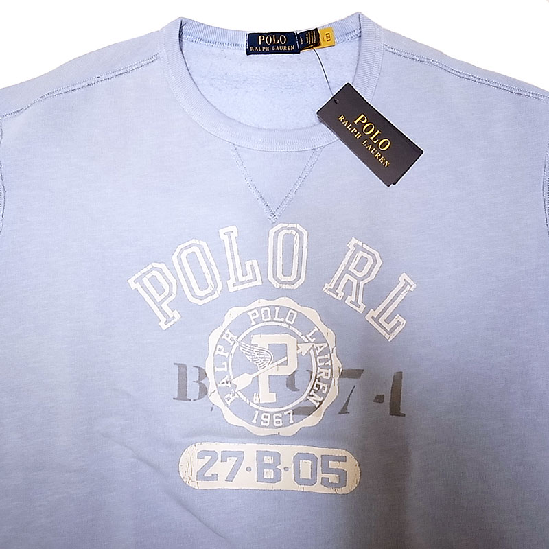 POLO RALPH LAUREN College Sweat ポロ カレッジ 前V スウェット