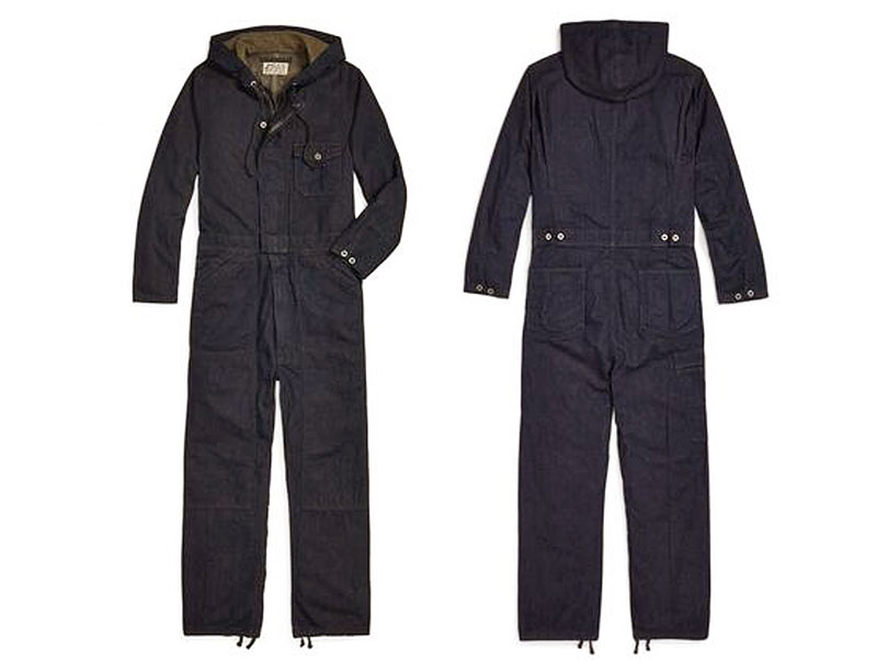 RRL USN WHEATON CVR-COVERALL ダブルアールエル デニム ツナギ