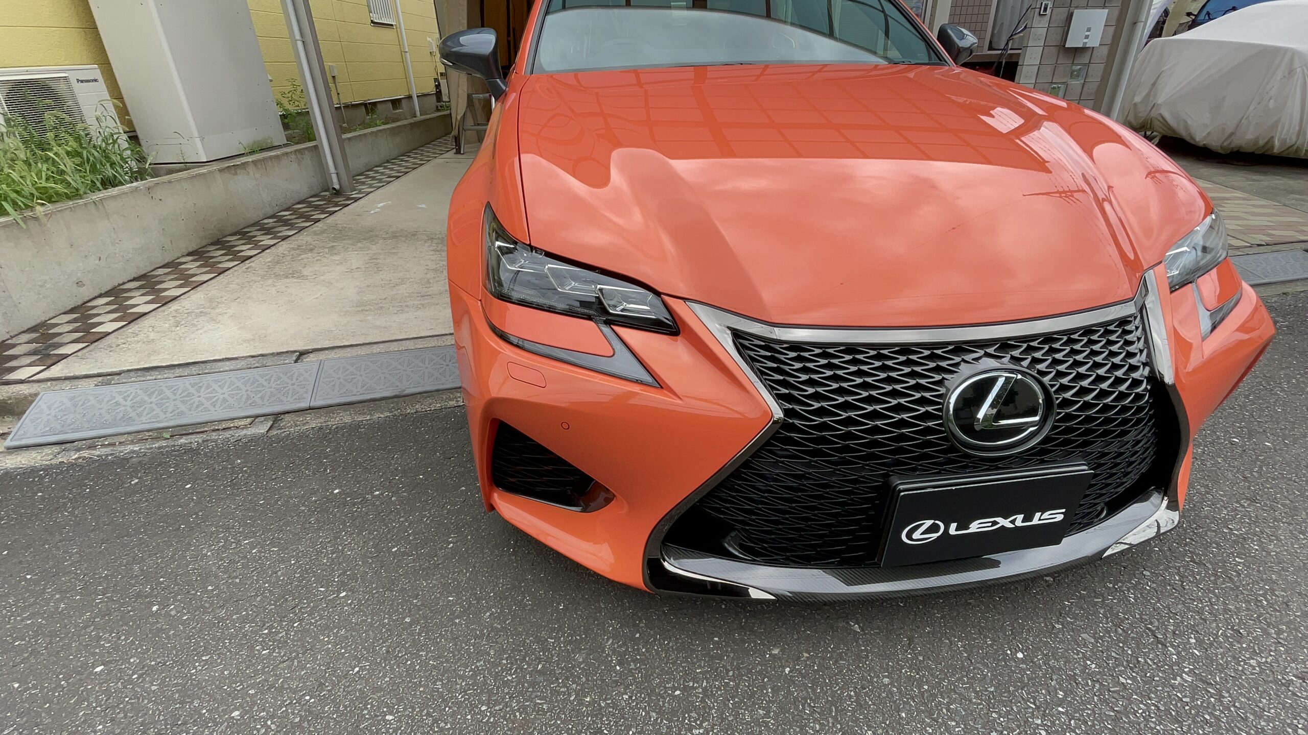 レクサスGS-F】【ラヴァオレンジクリスタルシャイン】EXキーパー