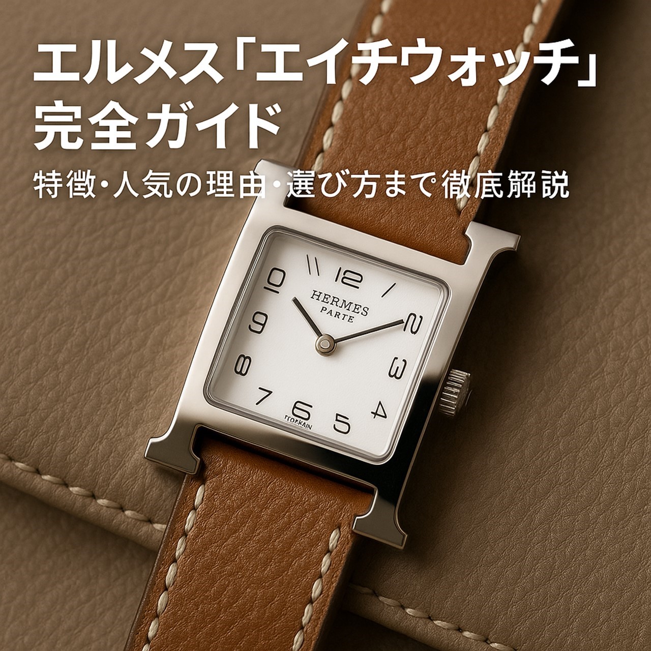 エルメス Hウォッチ完全ガイド｜人気の理由・価格相場・似合うサイズの