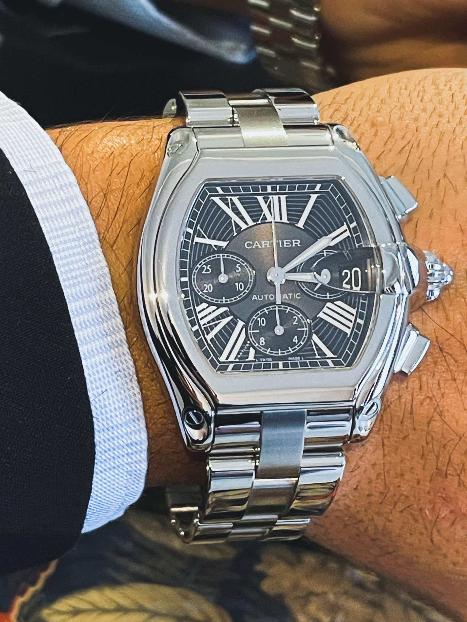 Cartier Roadster 2618 XL 43mm x 47mm - Luxury Watch Group