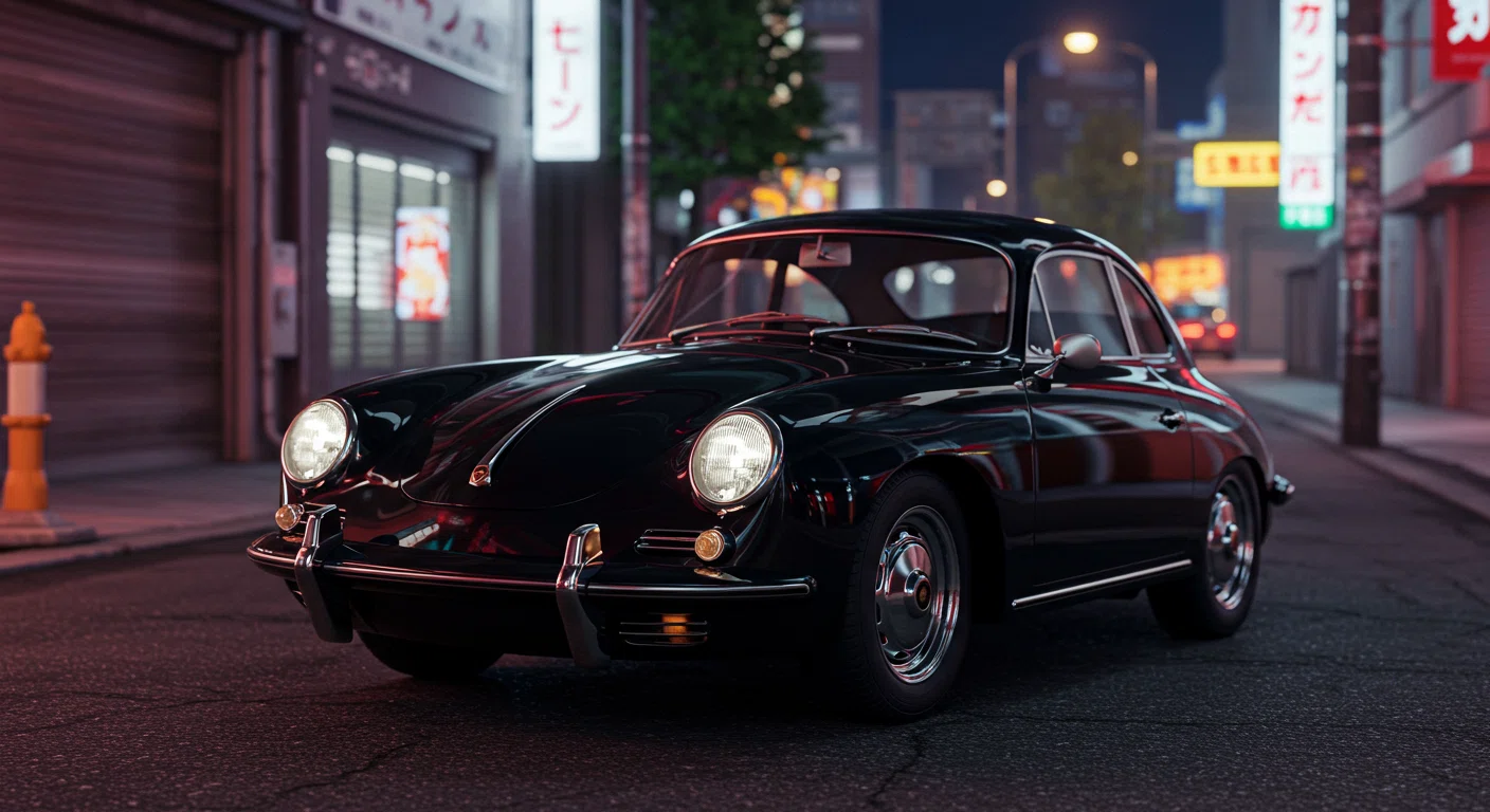 名探偵コナン ジンのポルシェ356Aの魅力と謎に迫る | 黒の組織を象徴