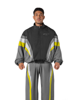 2Line Oversize Track Jacket V.2 - D.Grey – LÝFT