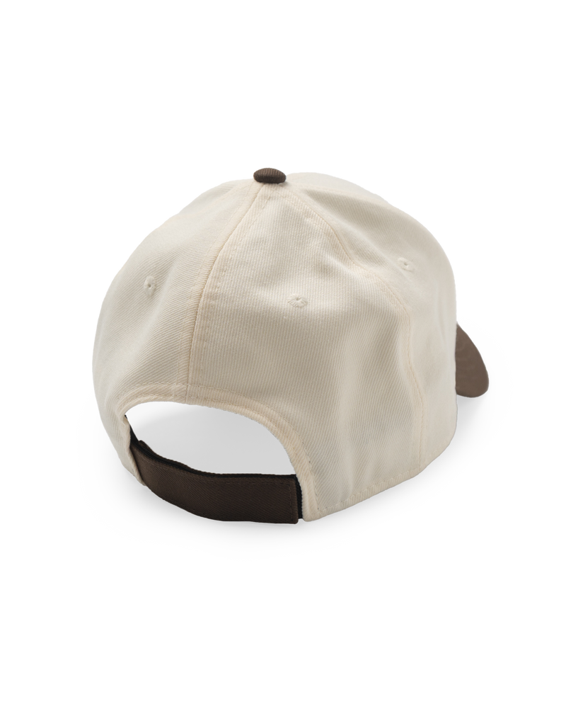 LÝFT × New Era 9Forty Bicolor BTL Logo - Brown