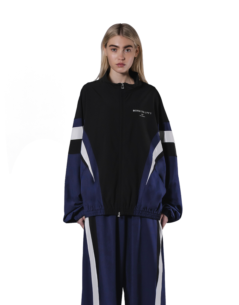 2Line Oversize Track Jacket V.2 - Navy – LÝFT