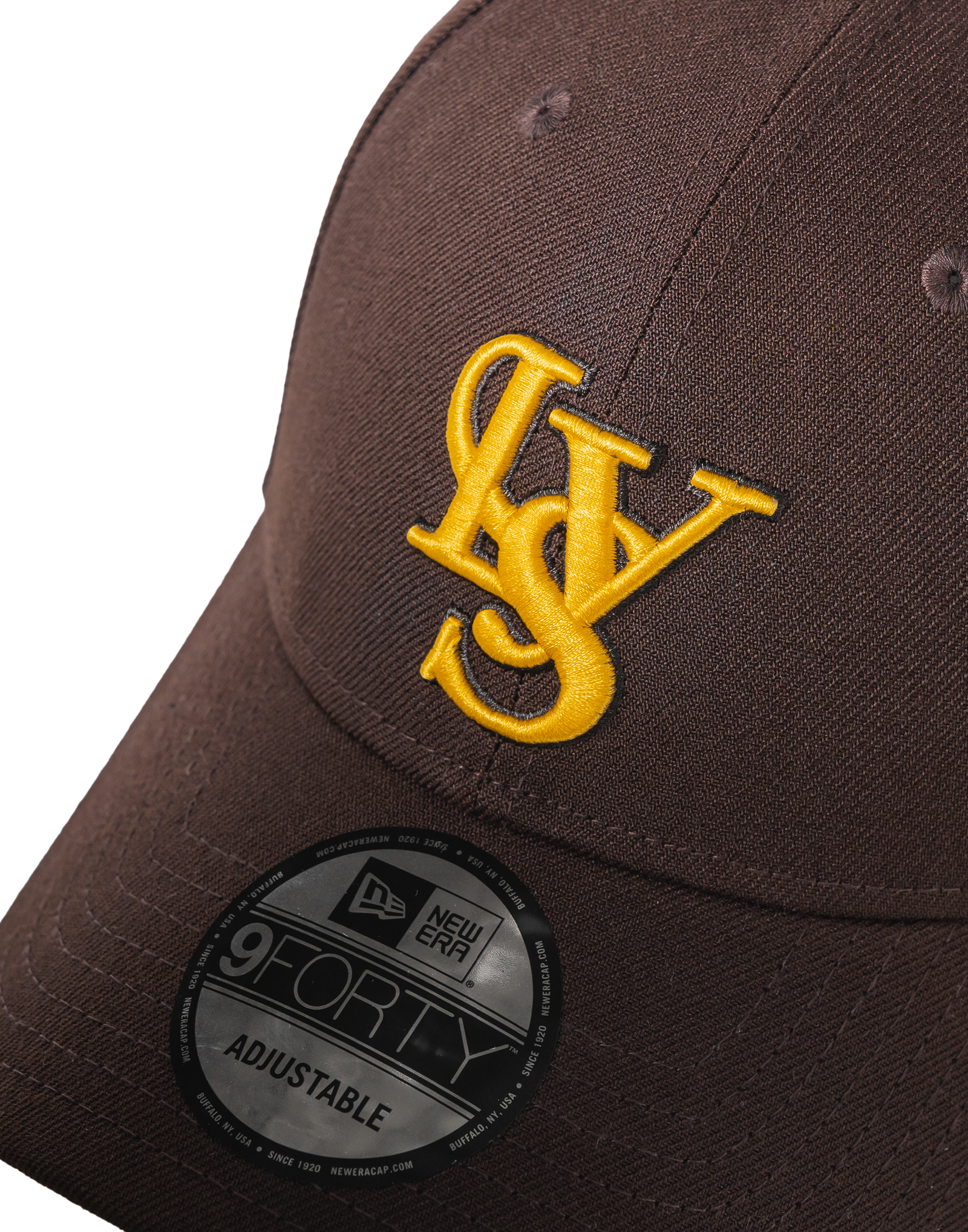 LÝFT × New Era 9Forty LYS Logo - Brown