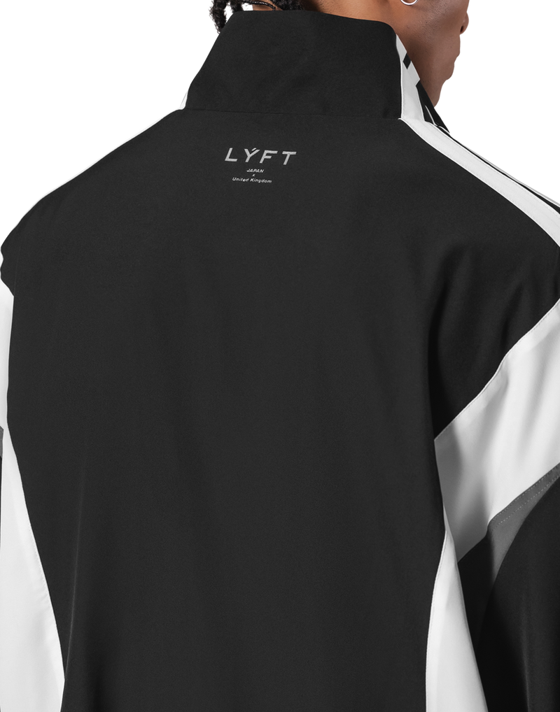 2Line Oversize Track Jacket - Black – LÝFT