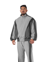 2Line Oversize Track Jacket - Grey – LÝFT