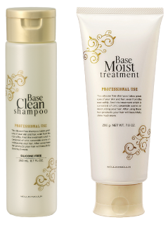 ベースクリーンシャンプー・ベースモイストトリートメント - サロン