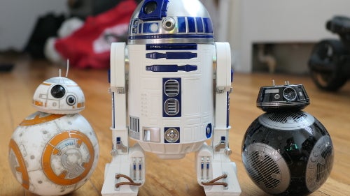 Sphero Star Wars BB-8, BB-9E, & R2D2 hands-on: smartphone