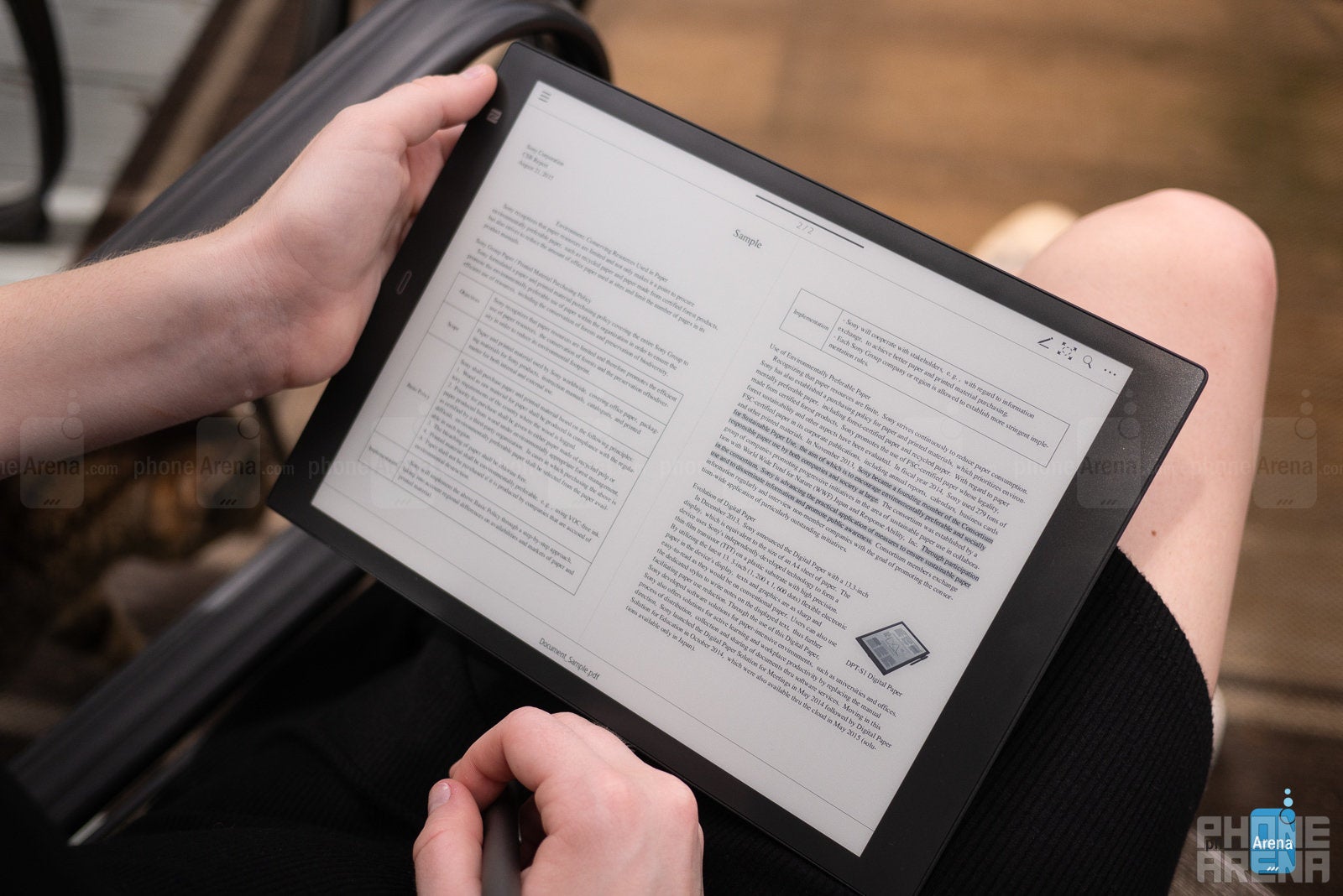 Sony Digital Paper DPT-CP1 Review - PhoneArena