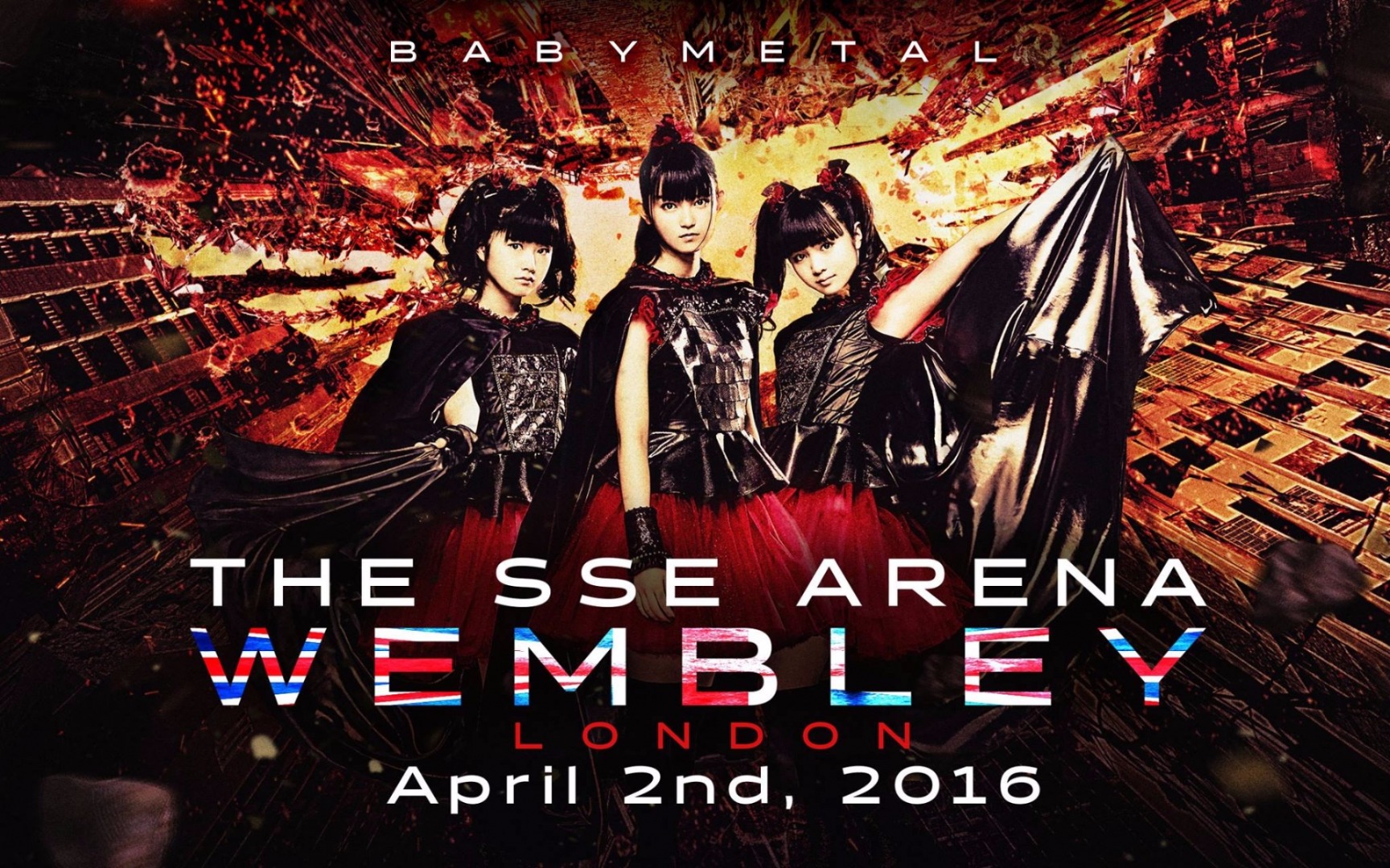Live at Wembley: Babymetal World Tour 2016 Kicks Off at the SSE