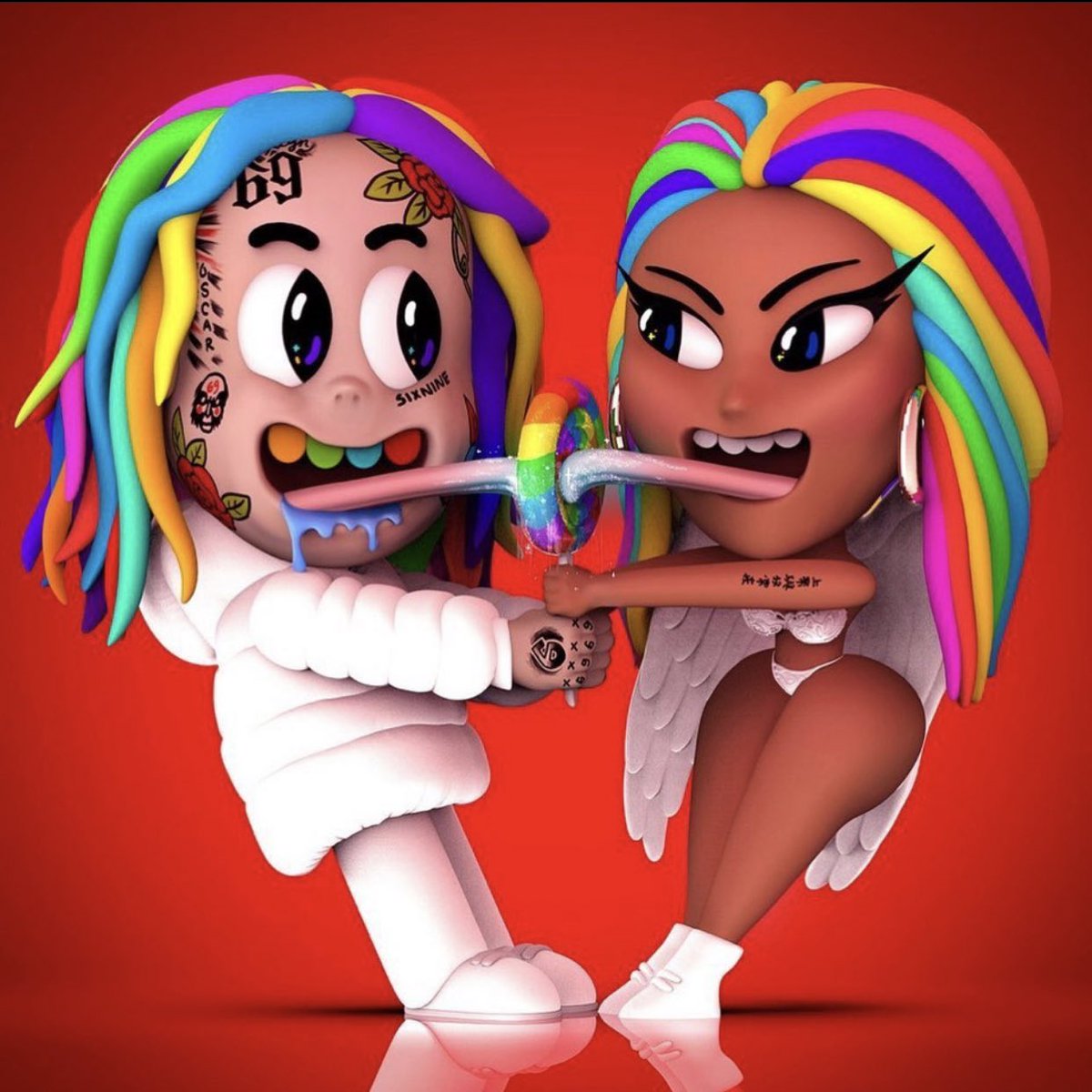 6ix9ine & Nicki Minaj: Trollz (Music Video 2020) - Release info - IMDb