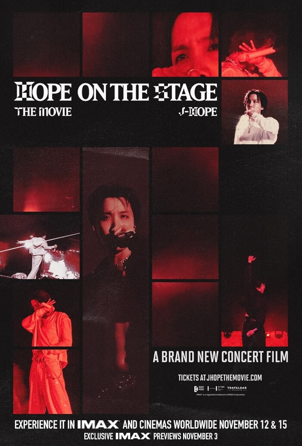 HOPE ON THE STAGE THE MOVIE 韓国 特典 ポスター 2 j-hope Tour: Hope