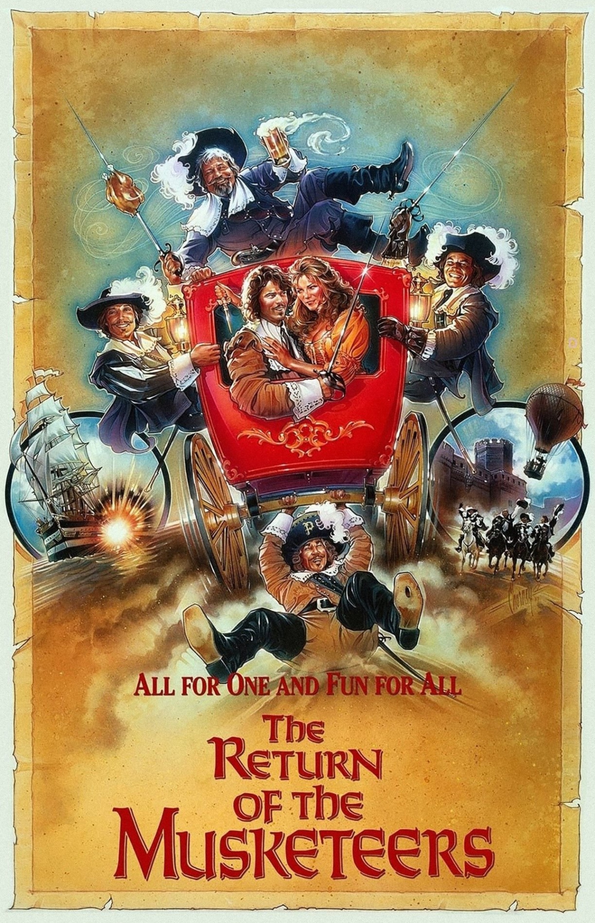 The Return of the Musketeers (1989) - IMDb