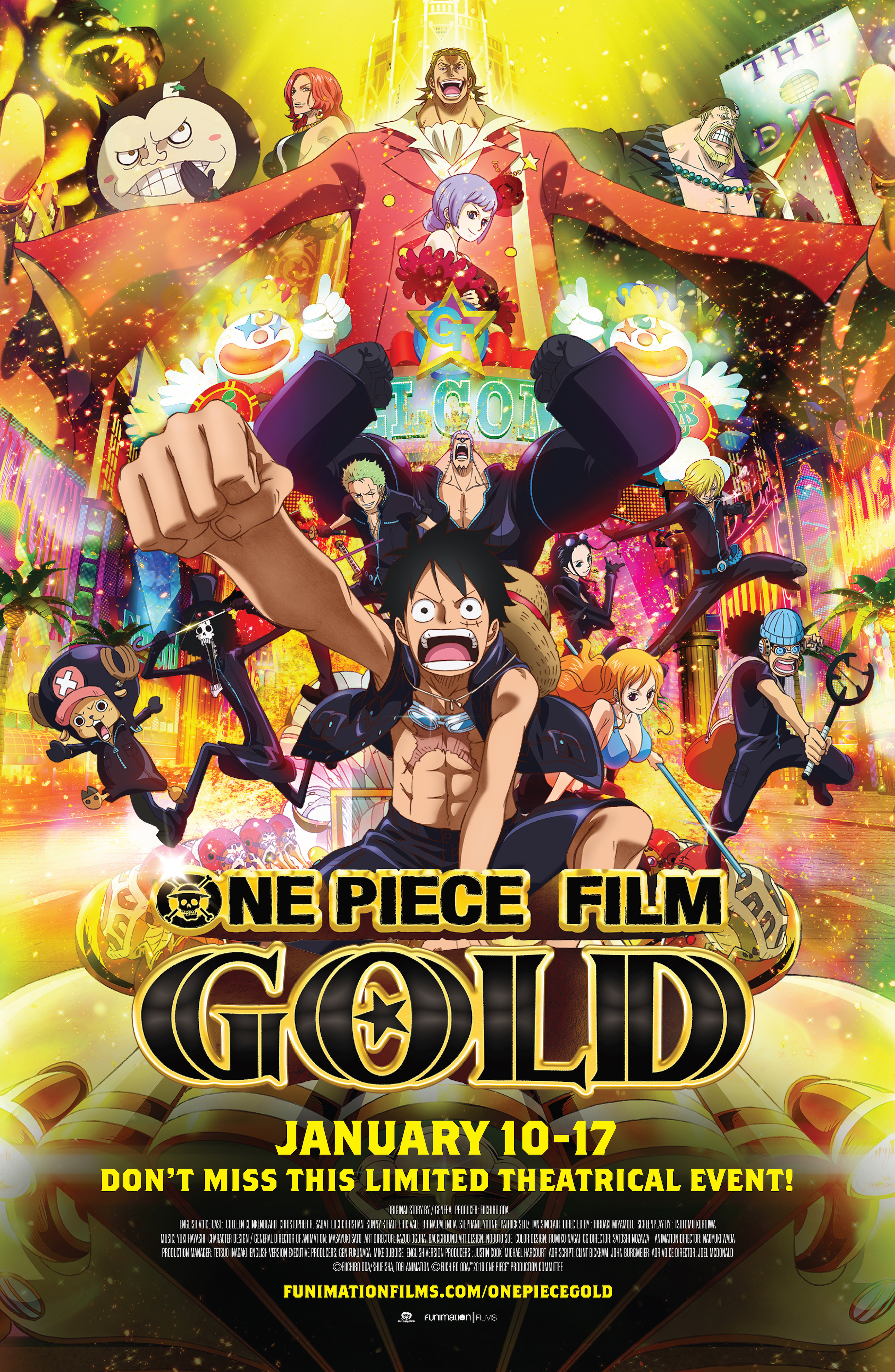 One Piece Film: Gold (2016)