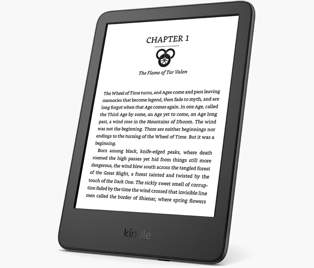 Kindle – The lightest and most compact Kindle, now with a 6” 300