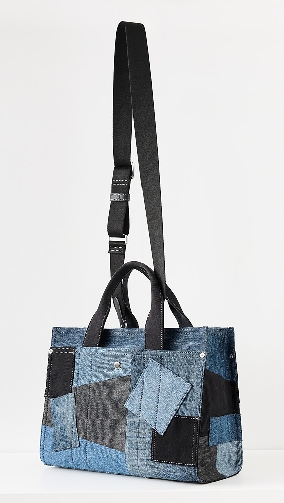 Coach Denim Patchwork Cargo Tote | Shopbop