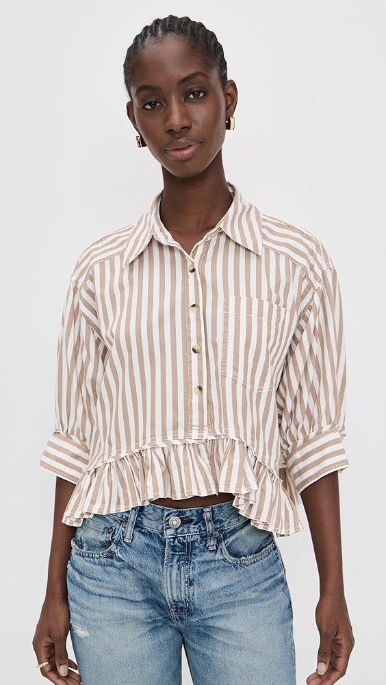 HOMMEGIRLS Cropped Shirt | Shopbop