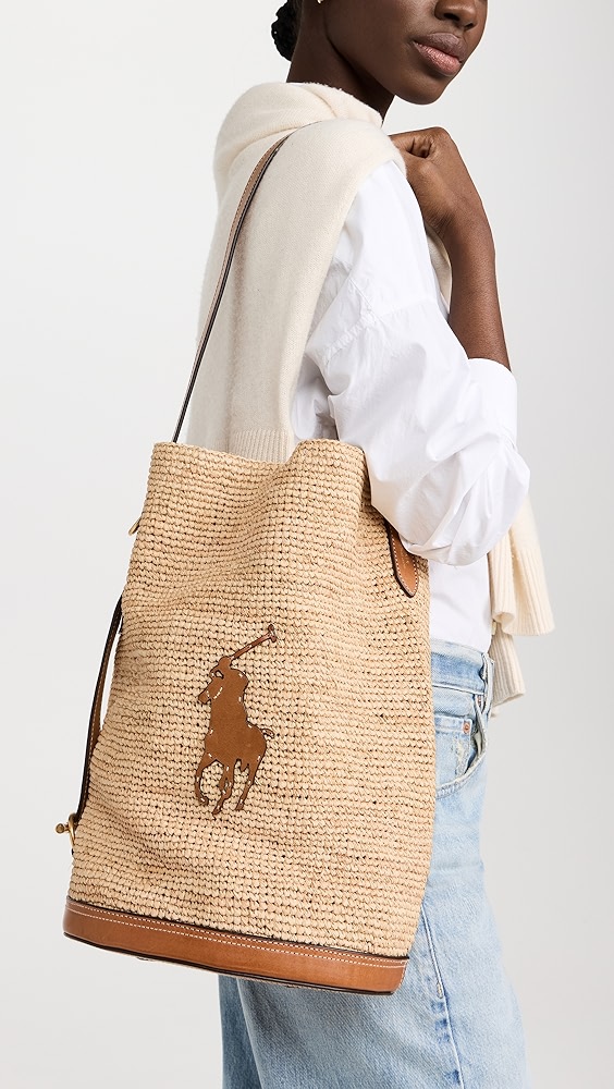Polo Ralph Lauren Bucket Bag Medium | Shopbop