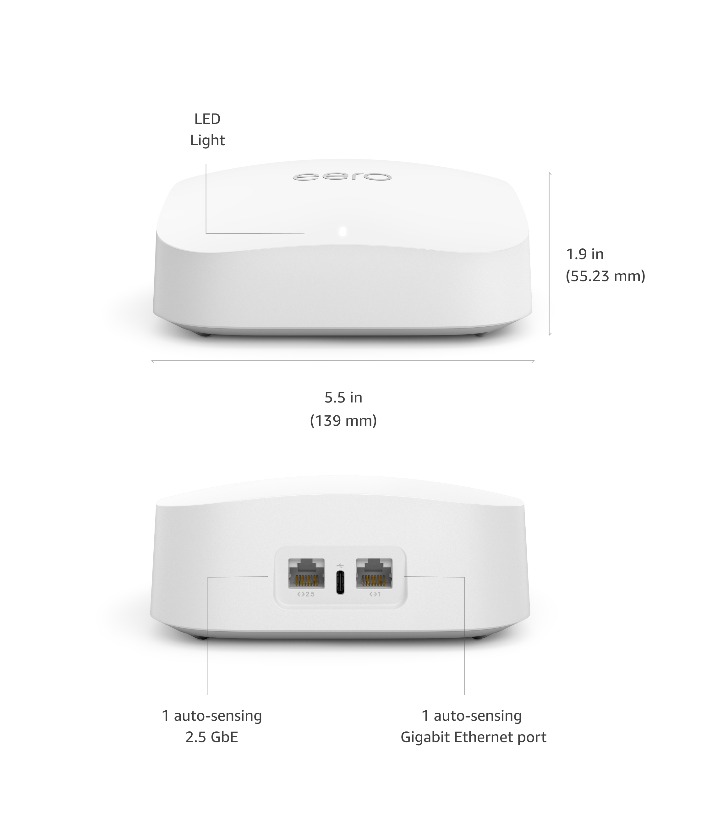 Amazon.com: Amazon eero Pro 6E (1-pack) + Amazon eero 6+ (2-pack