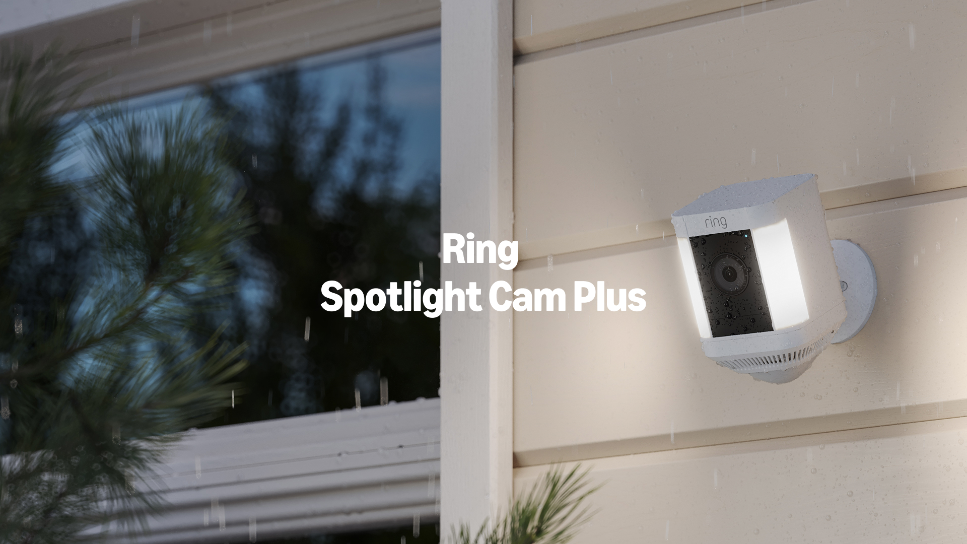 Amazon Official: Introducing Ring Spotlight Cam Plus, Battery