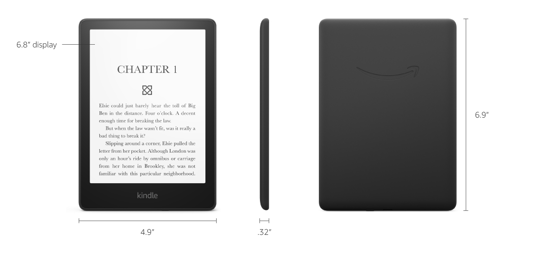 Amazon Kindle Paperwhite 11th Gen 2021 WiFi 6.8 inch Display