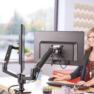 Amazon.co.jp: Amazonベーシック モニターアーム デュアル