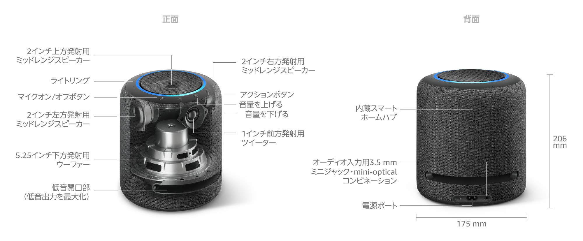 Amazon.co.jp: 【セット買い】Echo Studio チャコール + Amazon
