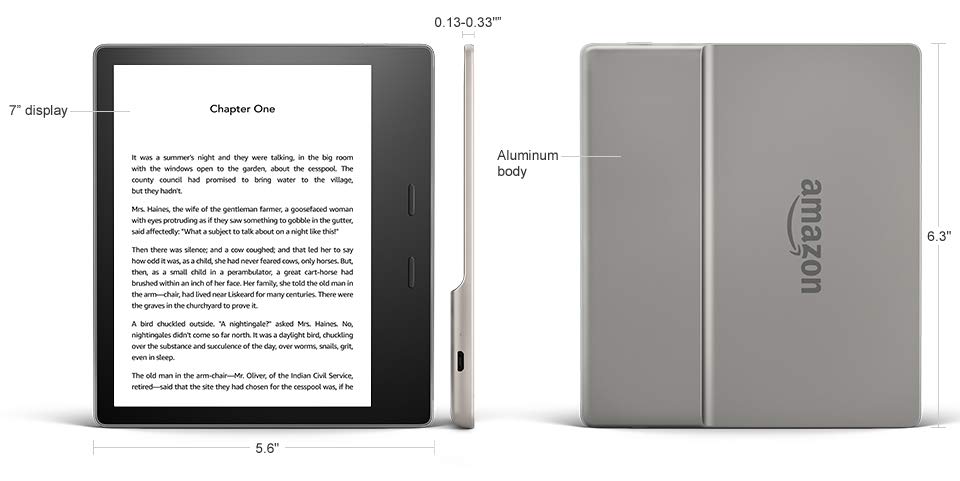 All-New Kindle Oasis (10th Gen) - Now with adjustable warm light