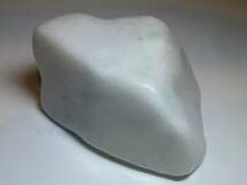 Amazon.co.jp: 白翡翠 144g 翡翠 原石 ヒスイ 鉱物 鑑賞石 糸魚川 水石